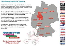 Unser Service bundesweit und in Europa